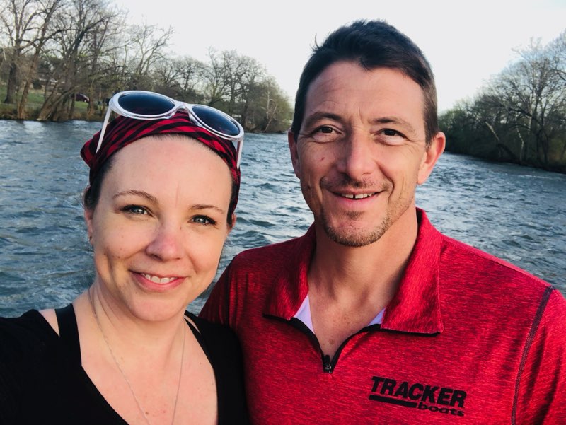 Gordon working in the shop